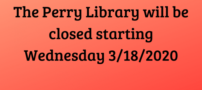 Library Closing