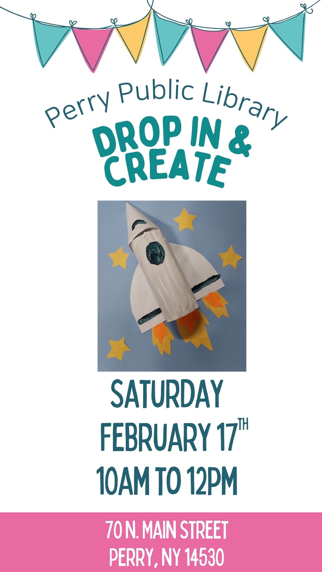 Saturday, Feb. 17th Drop-in & Create